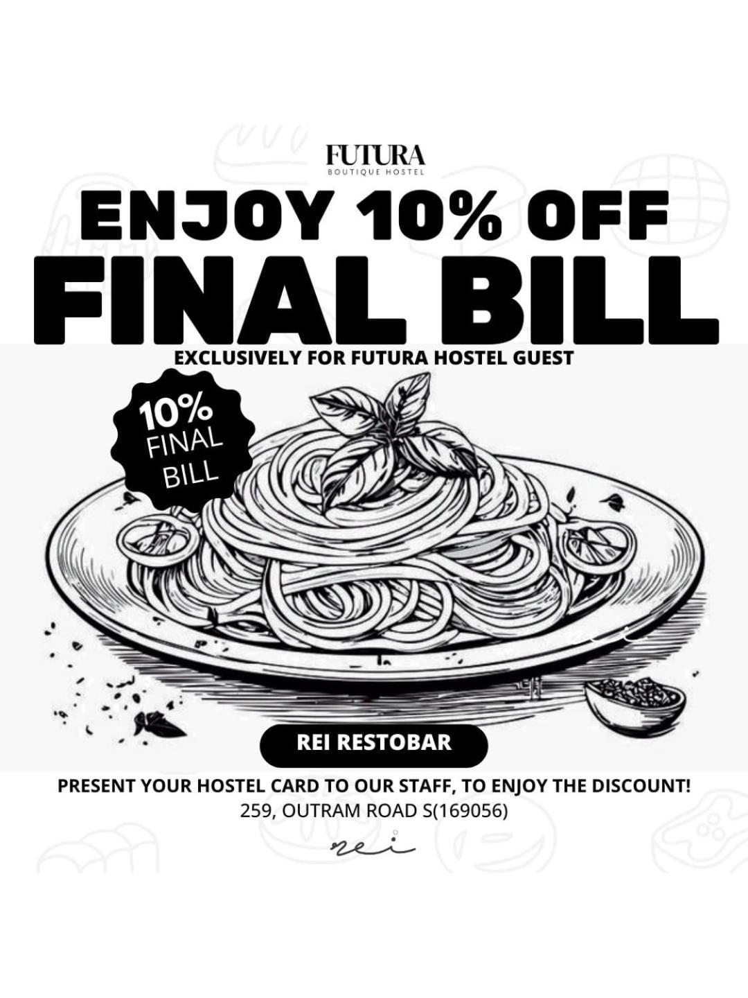 Futura Boutique Hostel Singapura Luaran gambar
